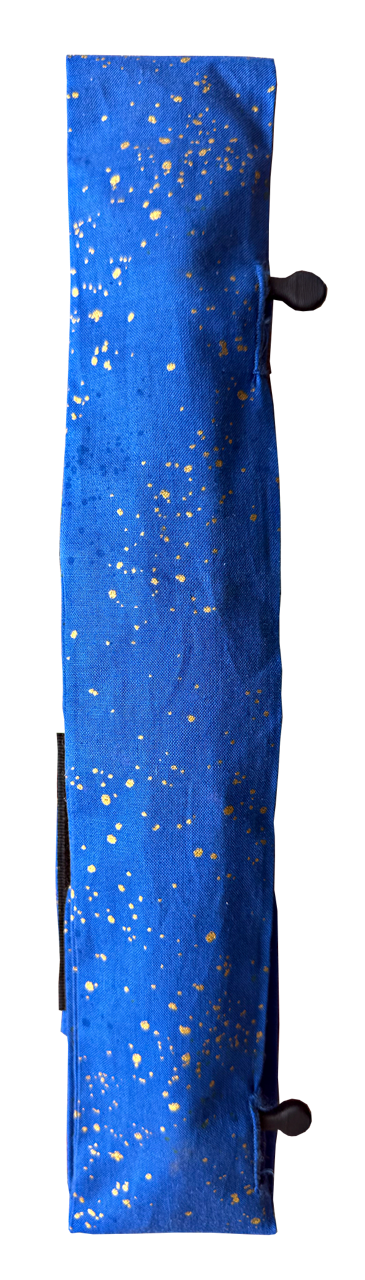 AcuRhythm Sleep Aid Headband front view in Blue
